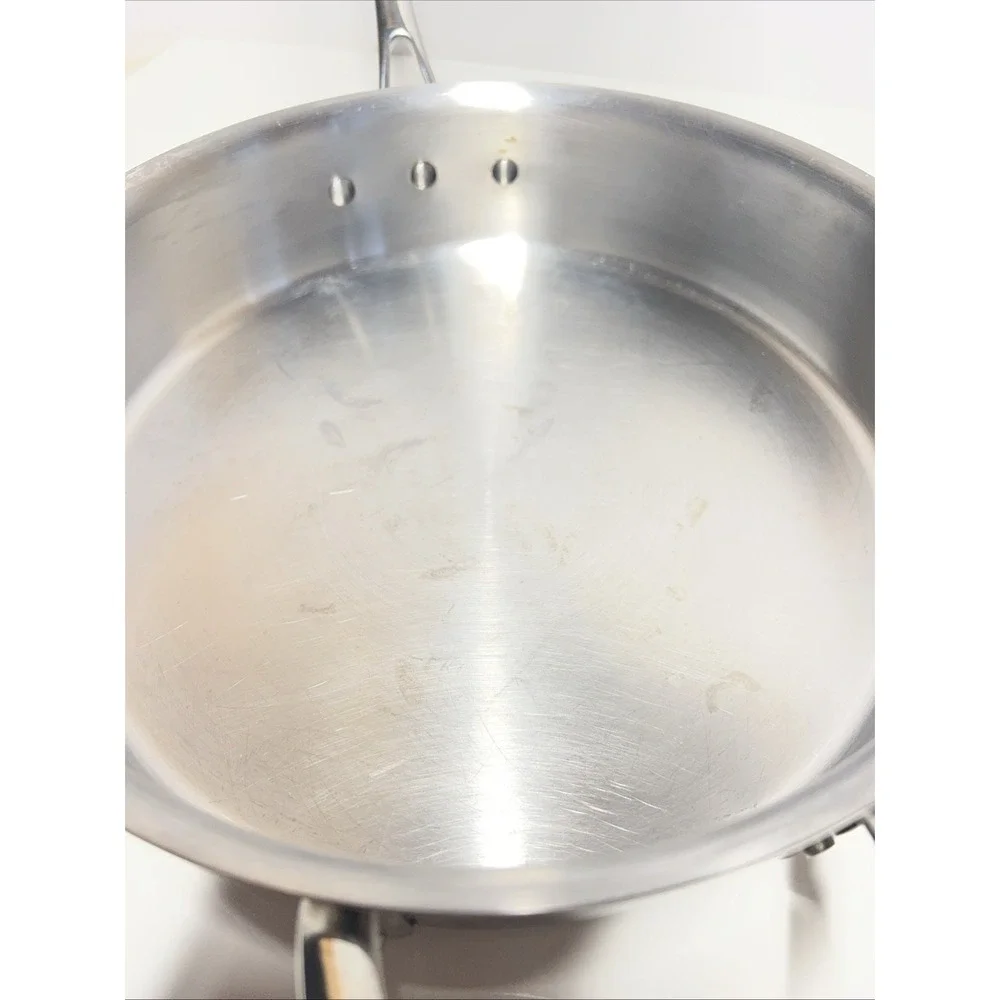 Calphalon Contemporary Stainless Steel 3 Qt Saute Pan with Glass LID # 5003